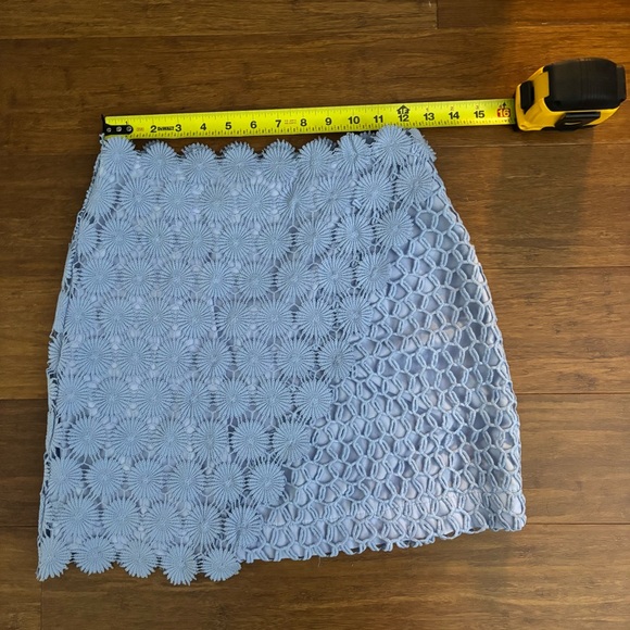 Topshop blue mini skirt 4 - Picture 3 of 8